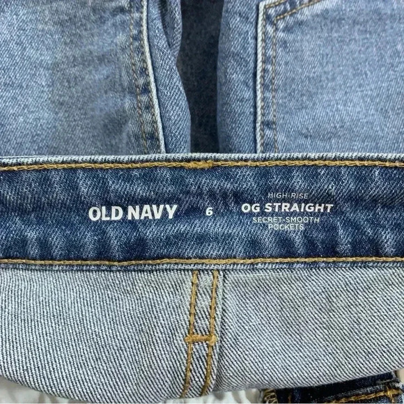 NWT High Rise OG Straight Denim Shorts - Picture 6 of 13